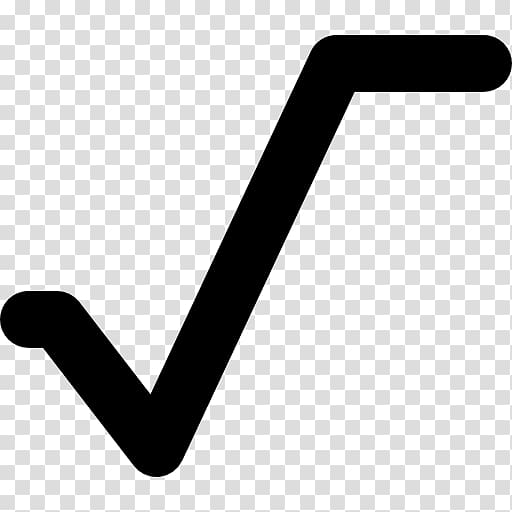 Square root Radical symbol Mathematics Square number n</i>th root, square background transparent background PNG clipart