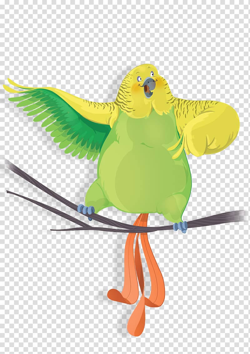 Bird Parrot Green parakeet Macaw, flock transparent background PNG clipart