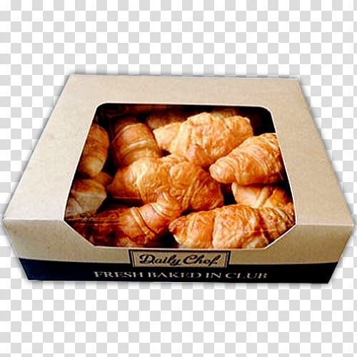 Croissant Bakery Packaging and labeling Box Small bread, croissant transparent background PNG clipart