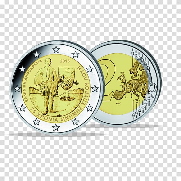 2 euro commemorative coins 2 euro coin Euro coins, euro transparent background PNG clipart
