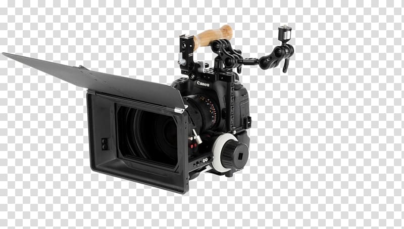Video Cameras Manfrotto Follow focus, two pairs of cages transparent background PNG clipart