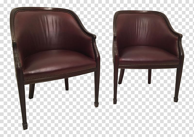 Club chair Table Furniture Office & Desk Chairs, mahogany chair transparent background PNG clipart