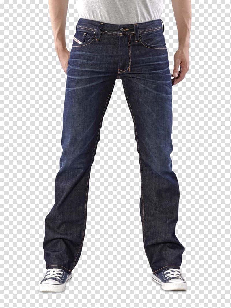 Diesel Jeans Pants Clothing Denim, straight trousers transparent background PNG clipart