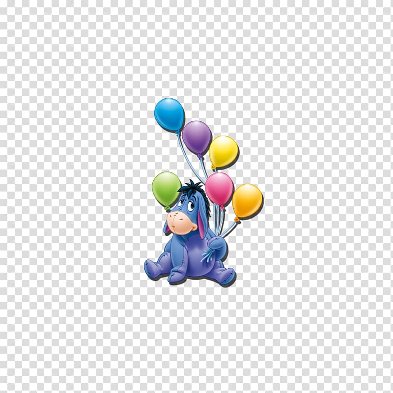 Balloon Dog, Hippo cartoon transparent background PNG clipart