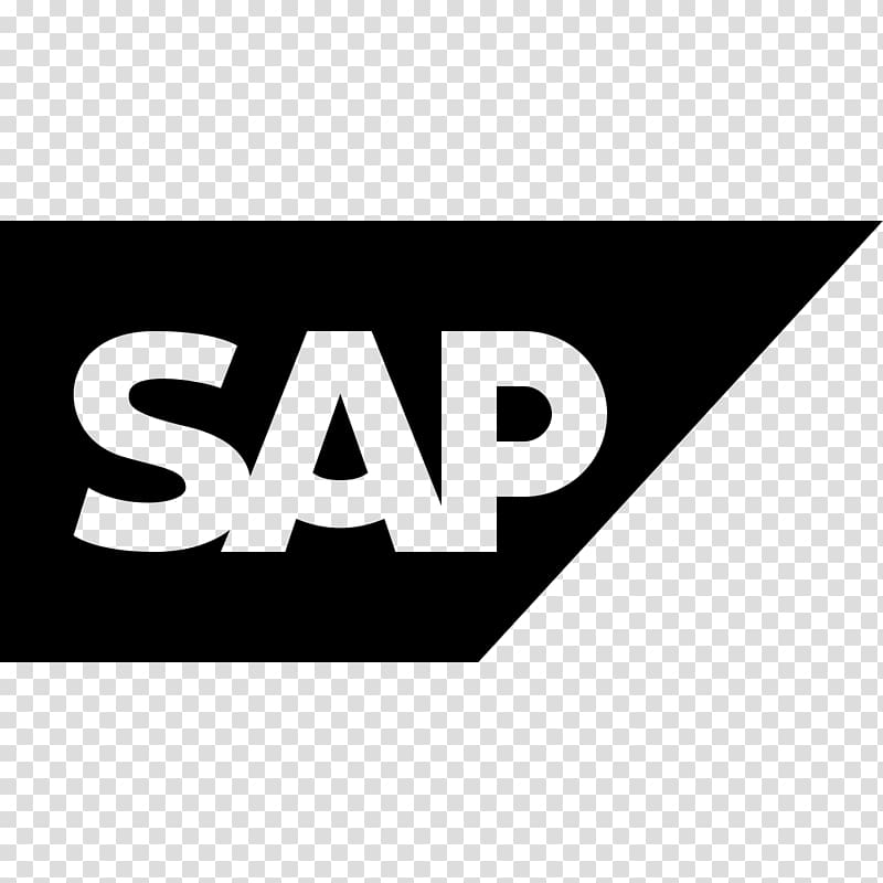 SAP Logo Black and White – Brands Logos