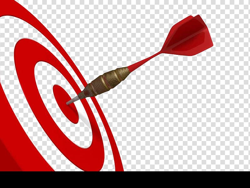 red dartboard and dart pin illustration, Goal setting SMART criteria Plan Presentation, Darts target ppt template transparent background PNG clipart