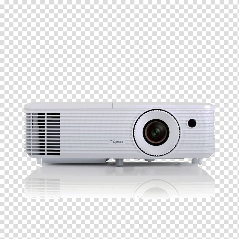 Multimedia Projectors Digital Light Processing 1080p Home Theater Systems Optoma Corporation, Projector transparent background PNG clipart