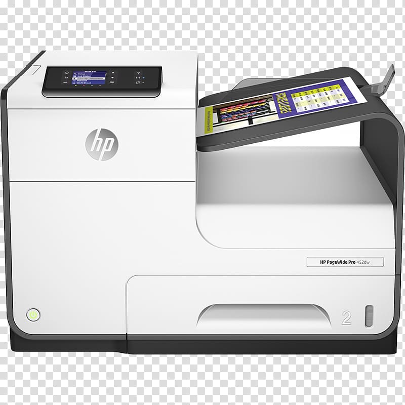 Hewlett-Packard HP PageWide Pro 452 HP PageWide Pro 477 Inkjet printing Printer, hewlett-packard transparent background PNG clipart
