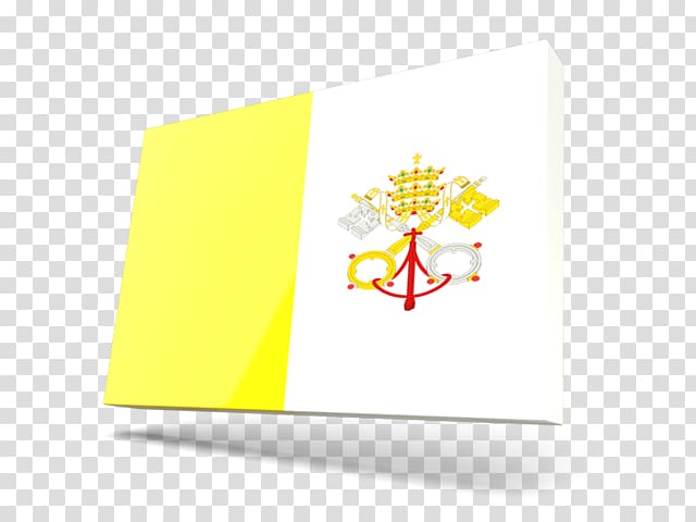 Flag of Vatican City Brand, design transparent background PNG clipart