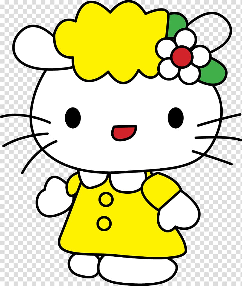 Hello Kitty Online Drawing Cartoon, hello transparent background PNG clipart