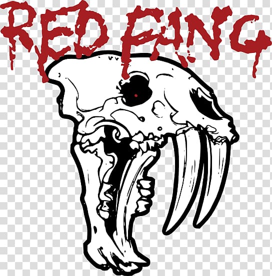 Red Fang T-shirt Musical ensemble Logo Prehistoric Dog, T-shirt transparent background PNG clipart