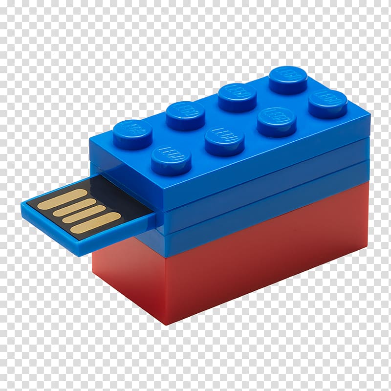 USB Flash Drives PNY Technologies Computer data storage LEGO, USB transparent background PNG clipart