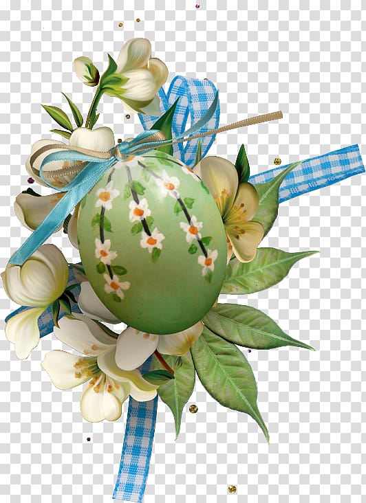 Easter egg Easter basket Floral design Holiday, Easter transparent background PNG clipart