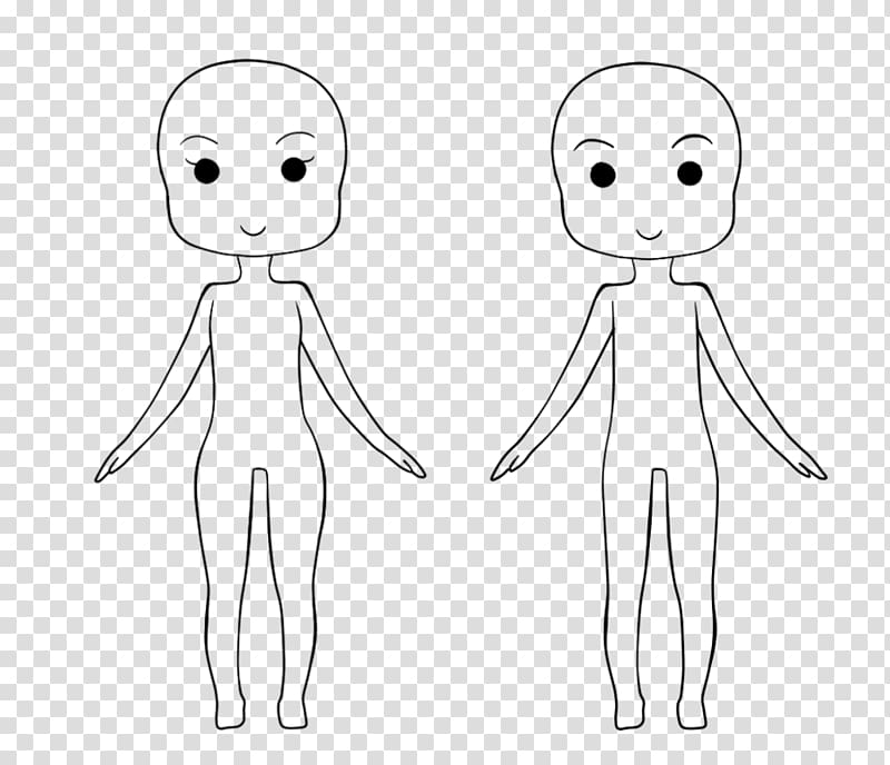 Chibi Drawing Line art , fierce transparent background PNG clipart