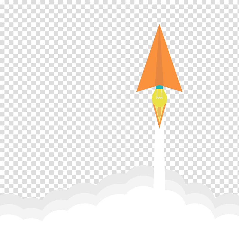 Triangle Sky , Rocket Rocket transparent background PNG clipart