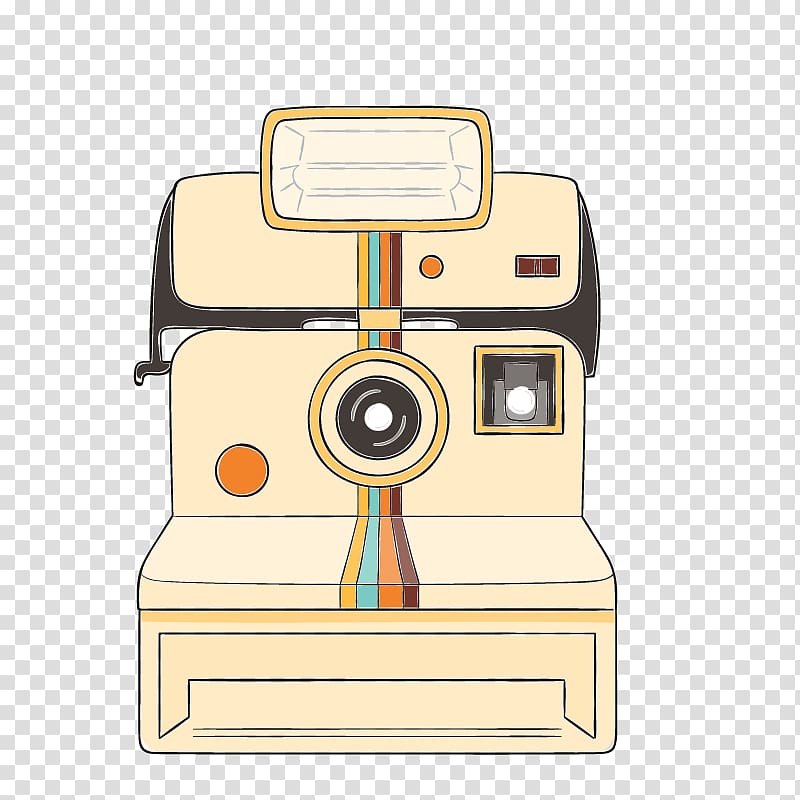 Polaroid Onestep Camera Drawing Archival Print - Etsy