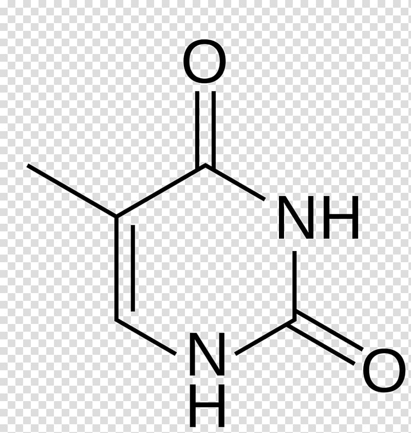 Thymine Uracil Cytosine Pyrimidine Chemical structure, others transparent background PNG clipart