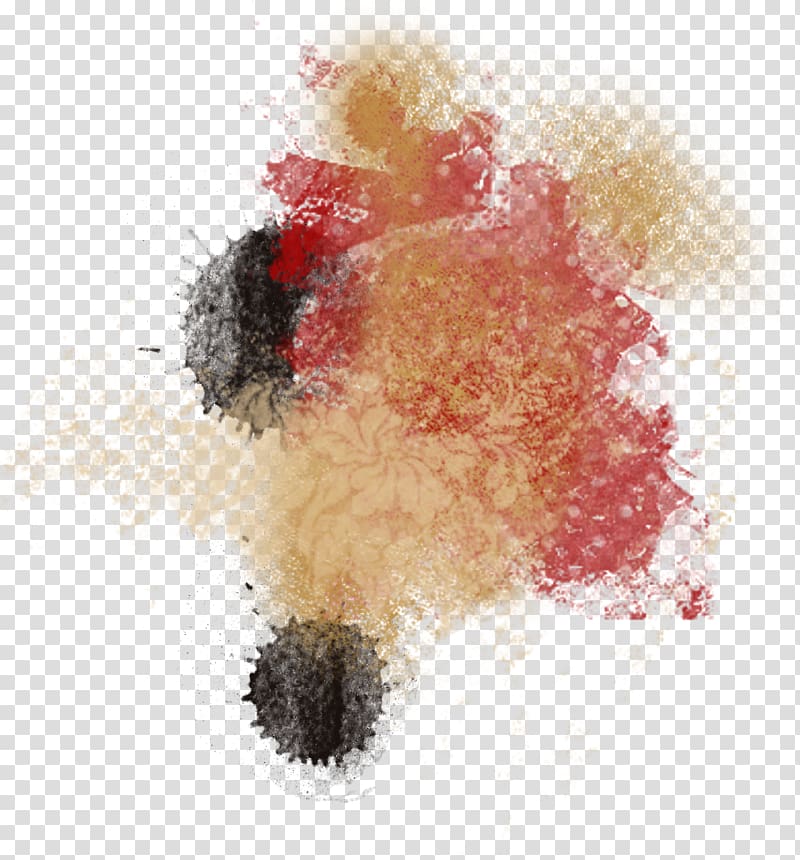 red, beige, and black floral illustration, Graffiti Illustration, Graffiti transparent background PNG clipart