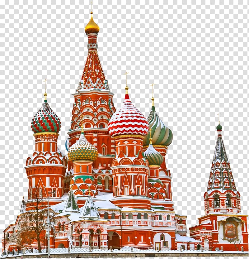 St. Basil's Cathedral, Russia , Saint Basils Cathedral Red Square Moscow Kremlin Saint Petersburg Tour of Moscow, Moscow Square in Moscow Square Red Square transparent background PNG clipart