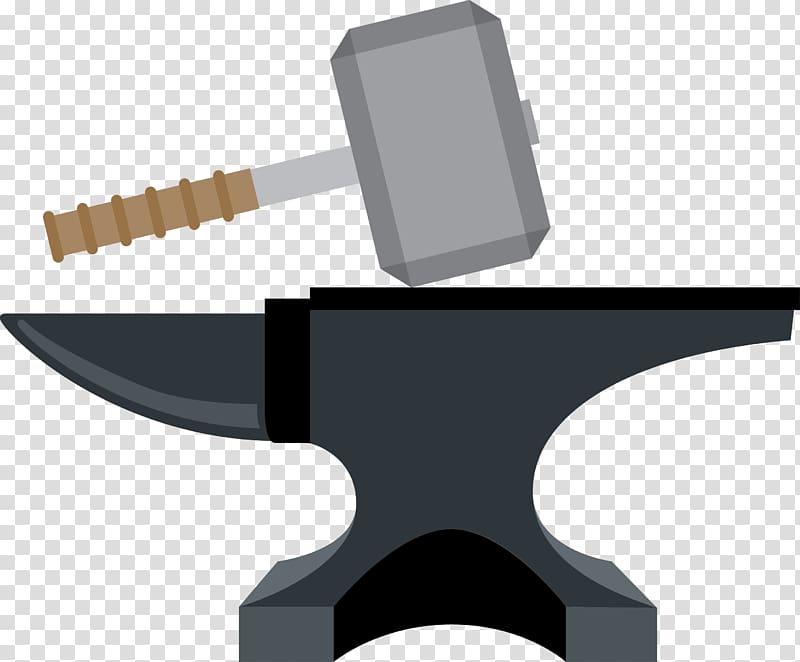 Forging Blacksmith Hammer, hammer transparent background PNG clipart