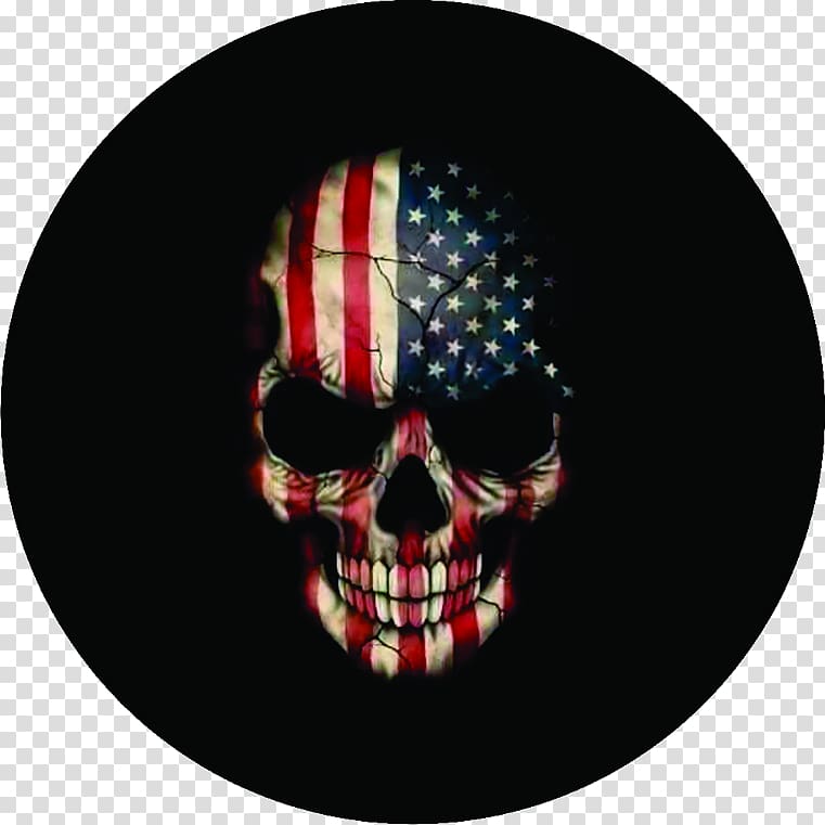 Flag of the United States Death Human skull symbolism Old Glory, Flag transparent background PNG clipart