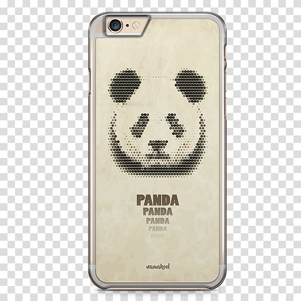 Giant panda Mosaic Art Printing, Iphone back transparent background PNG clipart