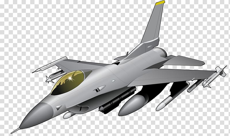 General Dynamics F-16 Fighting Falcon Saab JAS 39 Gripen Airplane Lockheed Martin F-22 Raptor Fighter aircraft, 16 transparent background PNG clipart