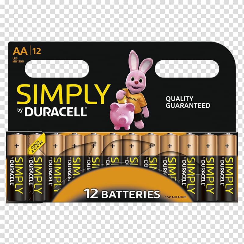 AAA battery Duracell Alkaline battery Electric battery, aa battery transparent background PNG clipart