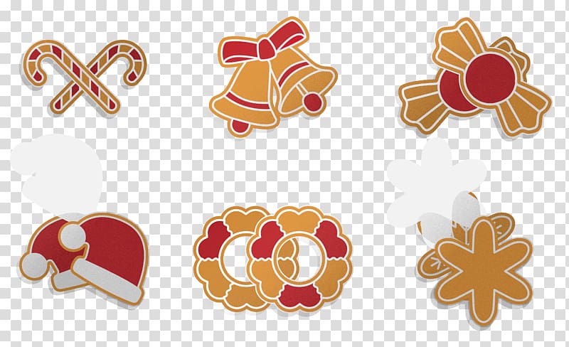 Lebkuchen Christmas Computer Icons, Retro Christmas Icons transparent background PNG clipart