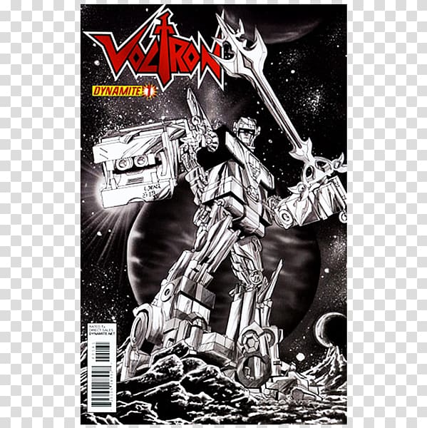 Black and white Comics Comic book Harley Quinn The Paladin's Handbook: Official Guidebook of Voltron Legendary Defender, Comic Book Cover transparent background PNG clipart