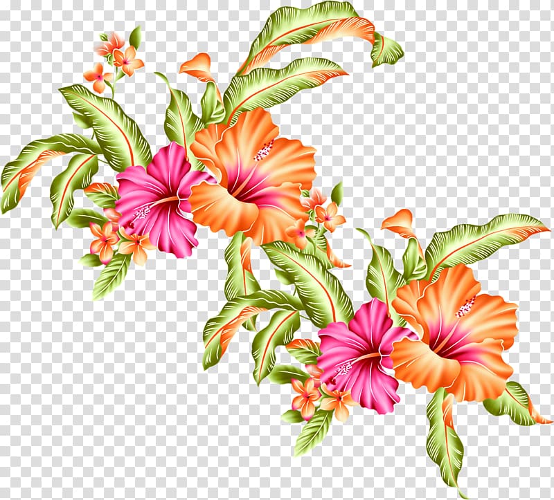 Orange Flower Ipomoea nil, Trumpet flowers transparent background PNG clipart