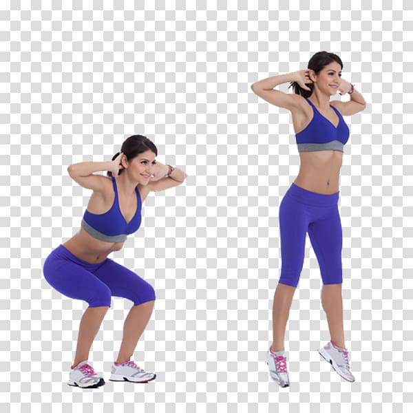 Squat Jumping Exercise Lunge CrossFit, others transparent background PNG clipart