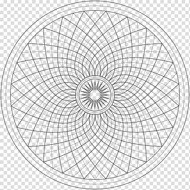 Sacred geometry Coloring book Art , line transparent background PNG clipart