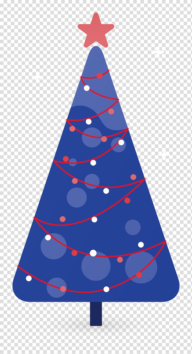 Christmas tree Christmas decoration , Blue Christmas tree transparent background PNG clipart