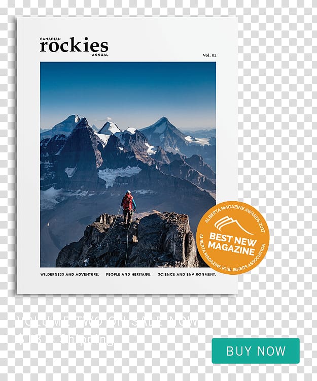 Crowfoot Media Inc. Mountain Advertising Magazine, Canadian Rockies transparent background PNG clipart