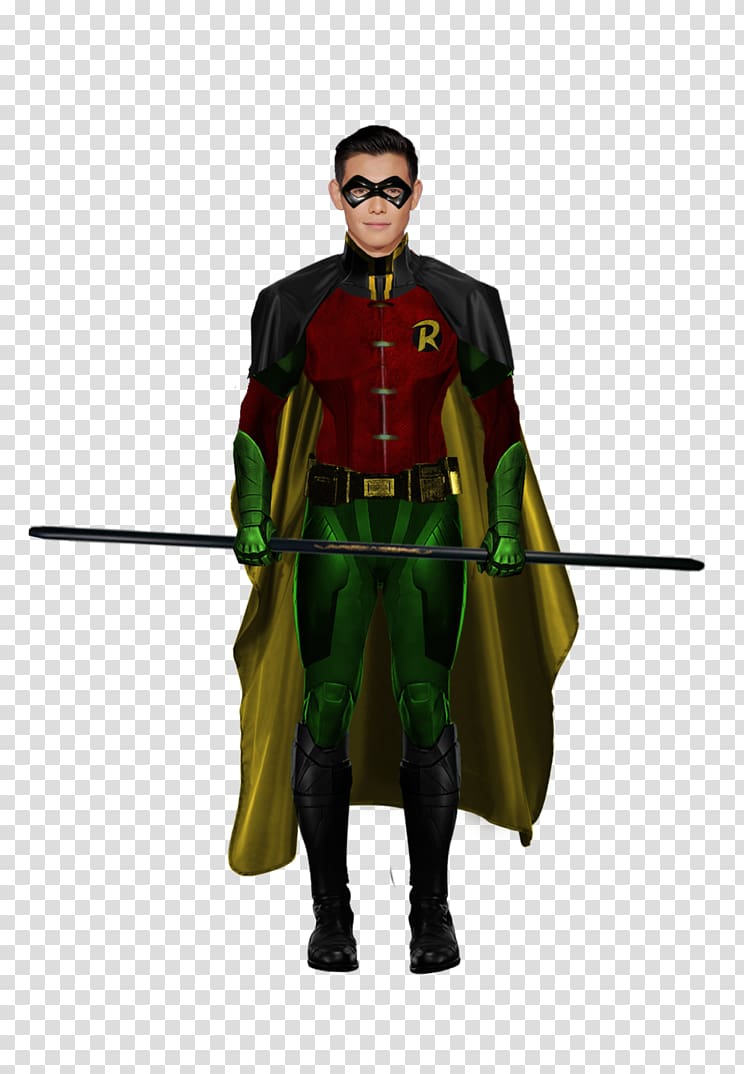 Robin Nightwing Superhero Batman Family, robin transparent background PNG clipart
