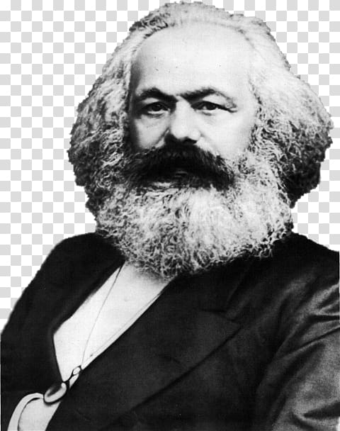 grayscale of man wearing notched lapel suit jacket, Karl Marx Marxism Socialism Economist Philosopher, others transparent background PNG clipart