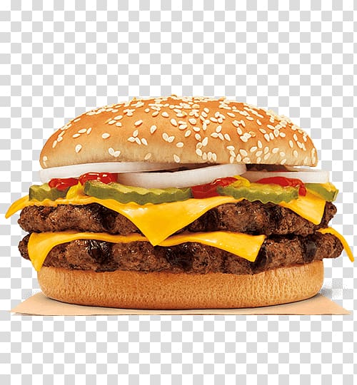 McDonald\'s Quarter Pounder Whopper Hamburger Fast food Burger King, burger king transparent background PNG clipart