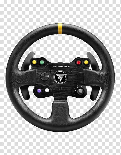 Thrustmaster T300RS Racing wheel Thrustmaster T300 Ferrari GTE Wheel ThrustMaster TM Leather 28 GT, steering wheel transparent background PNG clipart