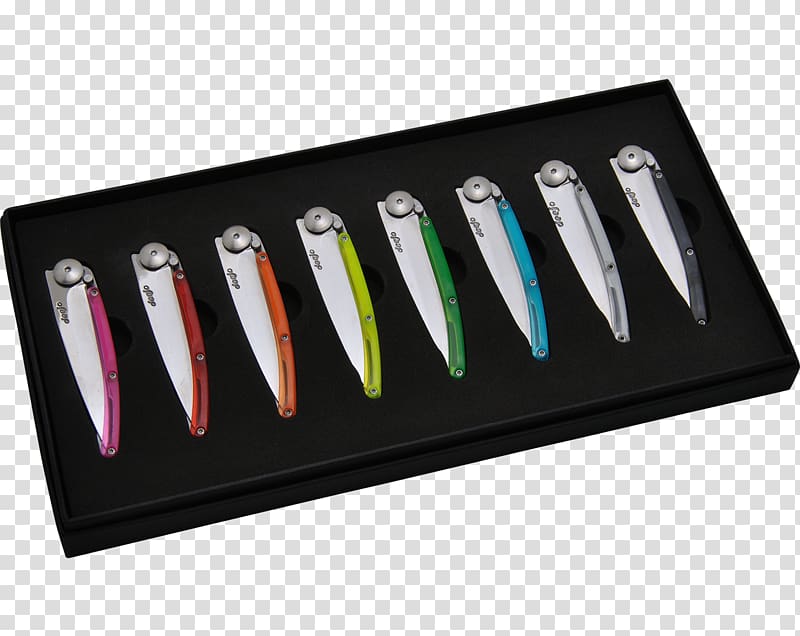 Knife Kitchen Knives Zestaw noży do steków 6-częściowy Cooking, set collection transparent background PNG clipart