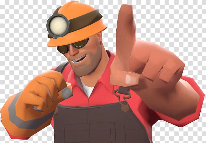 Team Fortress 2 Wiki Engineer Video game, engineer transparent background PNG clipart
