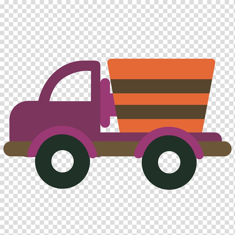 Car Pickup truck , cartoon pickup truck trolley truck transparent background PNG clipart