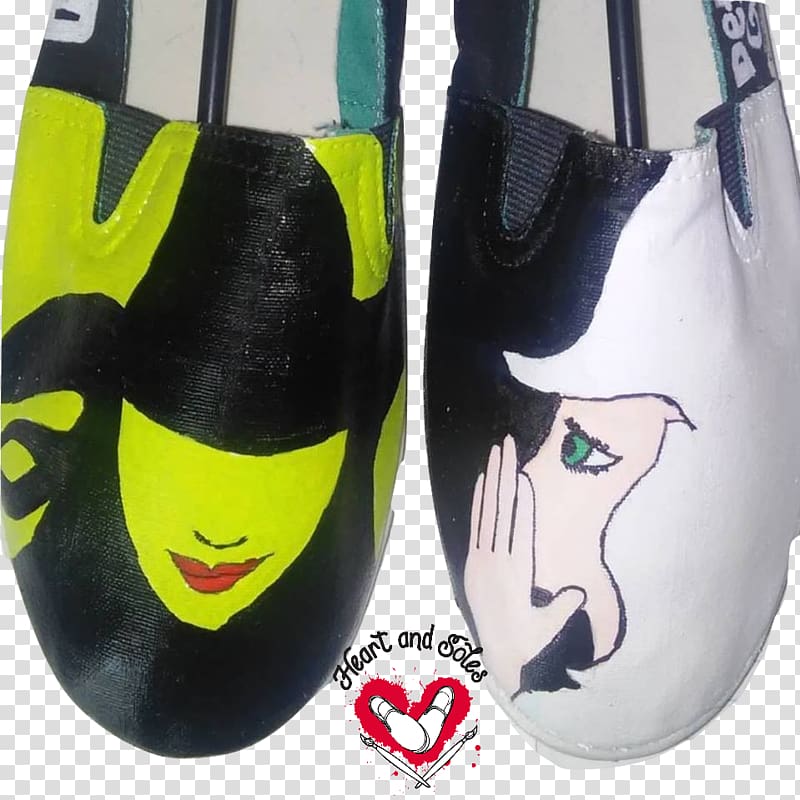 Slipper Wicked Witch of the West Shoe Storenvy, hand painted blisters transparent background PNG clipart