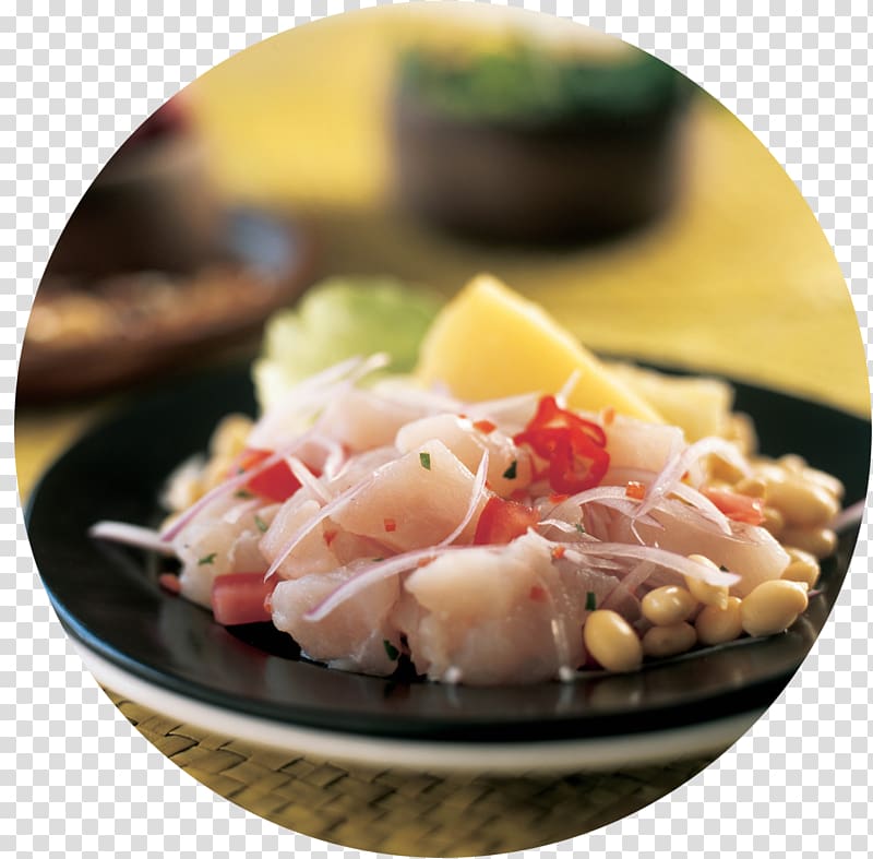 Seafood Ceviche Peruvian cuisine, taste transparent background PNG clipart