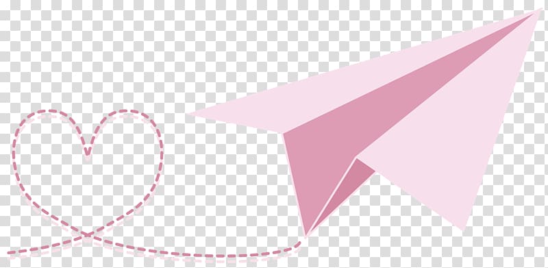 Product Line Heart Angle Pink M, Aereo Da Sotto transparent background PNG clipart