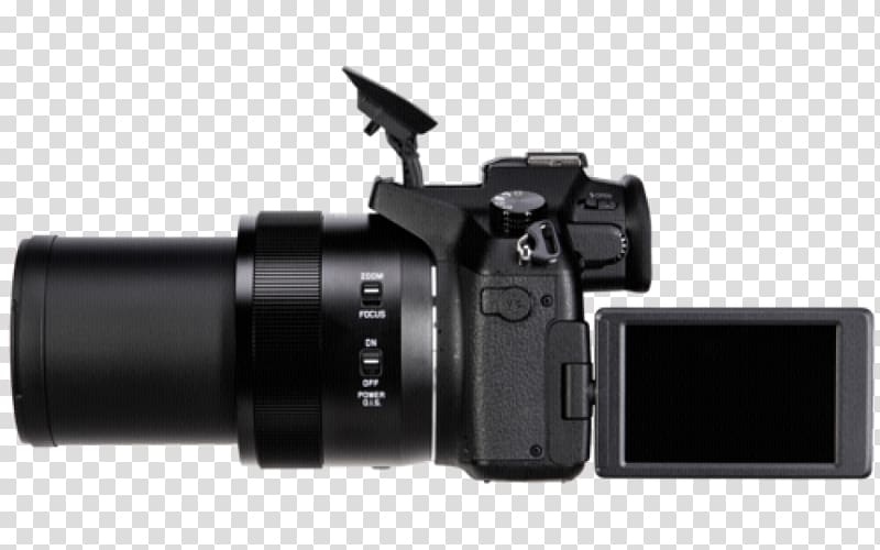 Digital SLR Camera lens Lumix Panasonic, camera lens transparent background PNG clipart