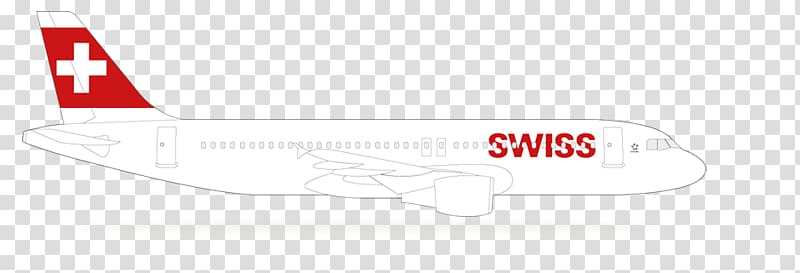 Swiss International Air Lines CS300 Airplane Airbus A220 1:200 scale, airplane transparent background PNG clipart