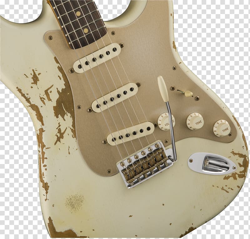 Electric guitar Fender Stratocaster Eric Clapton Stratocaster Fender Telecaster Fender Custom Shop, electric guitar transparent background PNG clipart