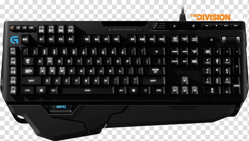 Computer keyboard Logitech G910 Orion Spark Computer mouse Logitech G910 Orion Spectrum Gaming keypad, Computer Mouse transparent background PNG clipart