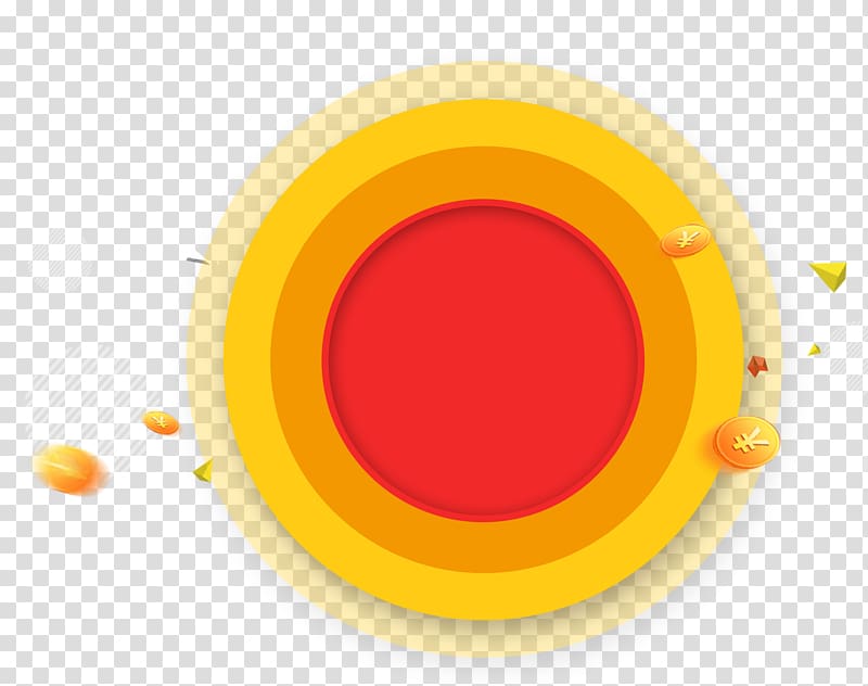 round orange and yellow logo, Yellow Circle Font, Circle round transparent background PNG clipart